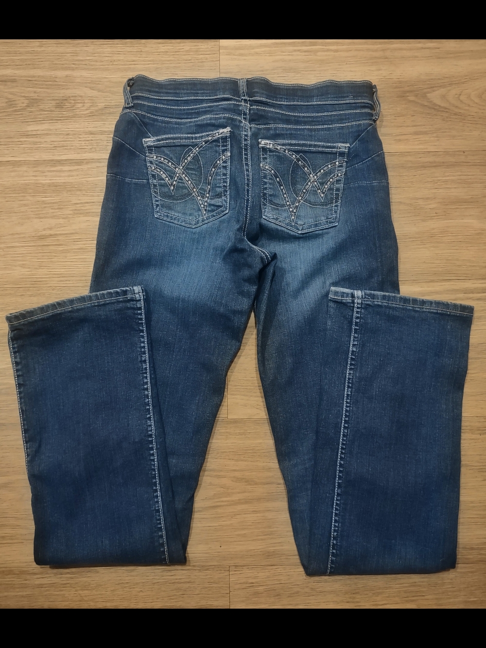 Wrangler Women's Dark Blue Bootcut Jeans